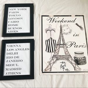 City Wall Art Set 🌃